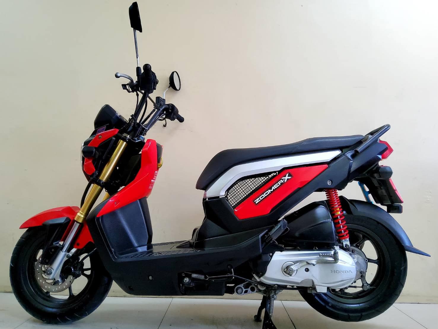 Honda ZoomerX combibrake ปี2015 สภาพเกรดA 13878 กม. เอกสารครบพร้อมโอน