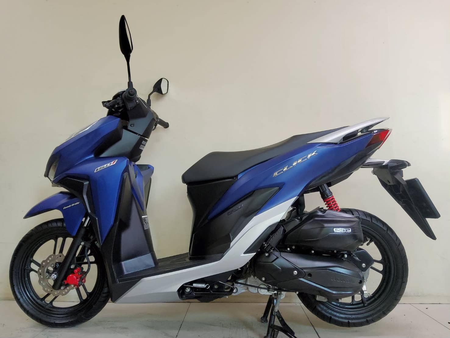 Honda Click150i remote keyless ปี2022 โฉมใหม่ล่าสุด สภาพเกรดA 3226  กม. เอกสารครบพร้อมโอน