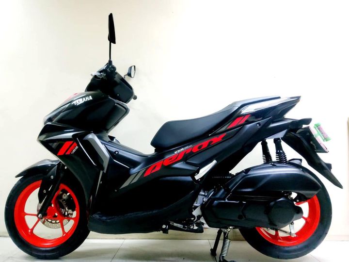 All NEW Yamaha Aerox 155 VVA connected  ปี2022 โฉมใหม่ล่าสุด สภาพเกรดA 1321 กม เอกสารครบพร้อมโอน