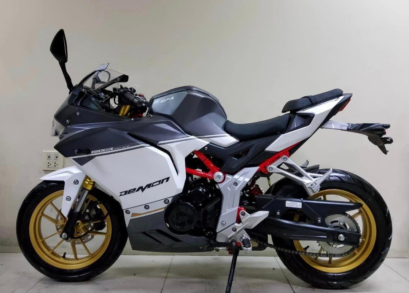 All NEW GPX Demon 150 GR ปี2022 โฉมใหม่ล่าสุด สภาพเกรดA 1817 กม. เอกสารครบพร้อมโอน