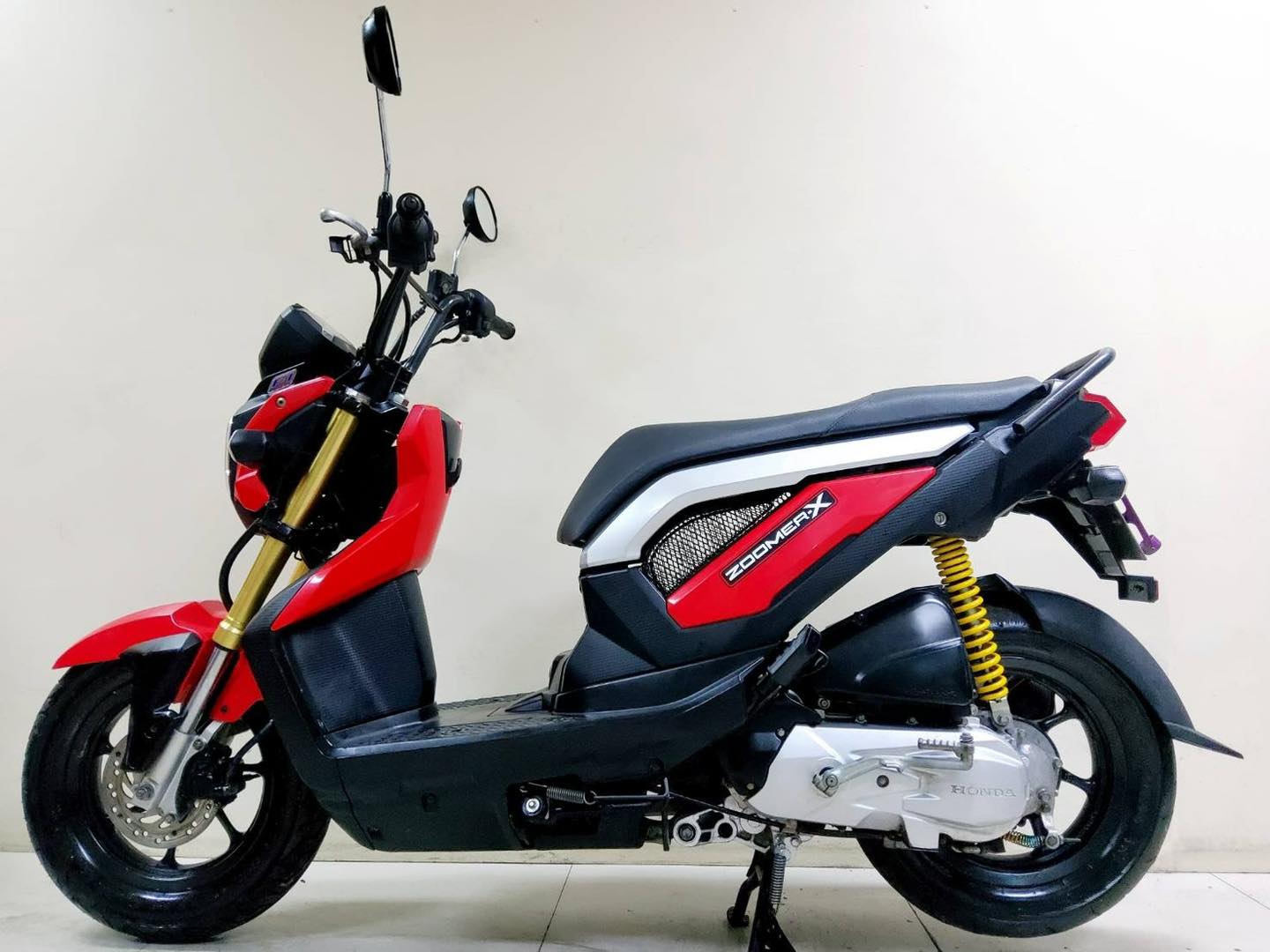 Honda ZoomerX combibrake ปี2015 สภาพเกรดA 12090 กม. เอกสารครบพร้อมโอน
