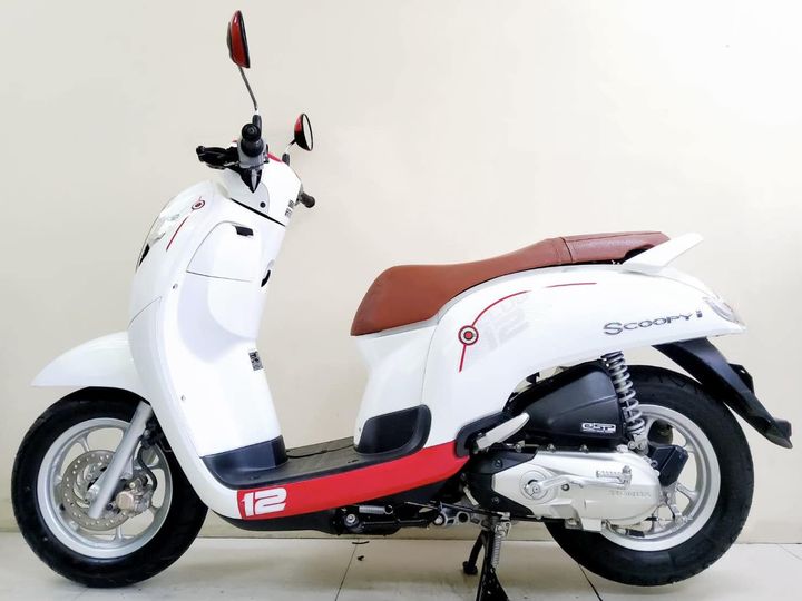 Honda Scoopy i LED CLUB12 ปี2021 ตัวท็อป สภาพเกรดA 3966 กม. เอกสารครบพร้อมโอน