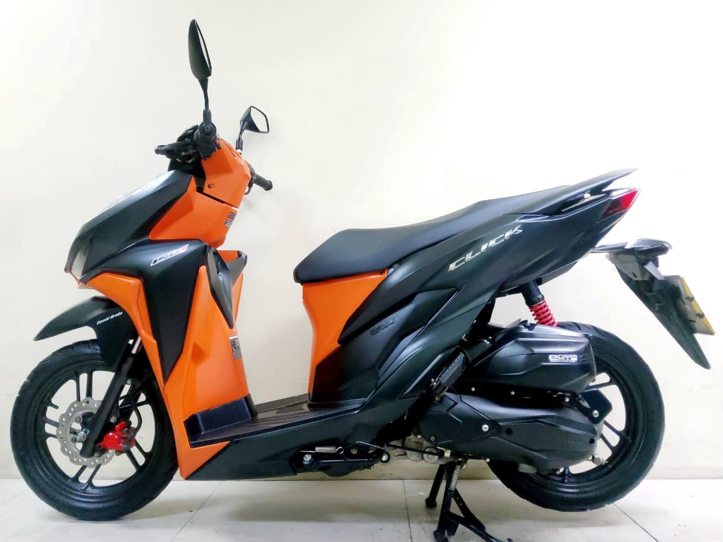 Honda Click150i remote keyless ปี2021 โฉมใหม่ล่าสุด สภาพเกรดA 2375 กม. เอกสารครบพร้อมโอน