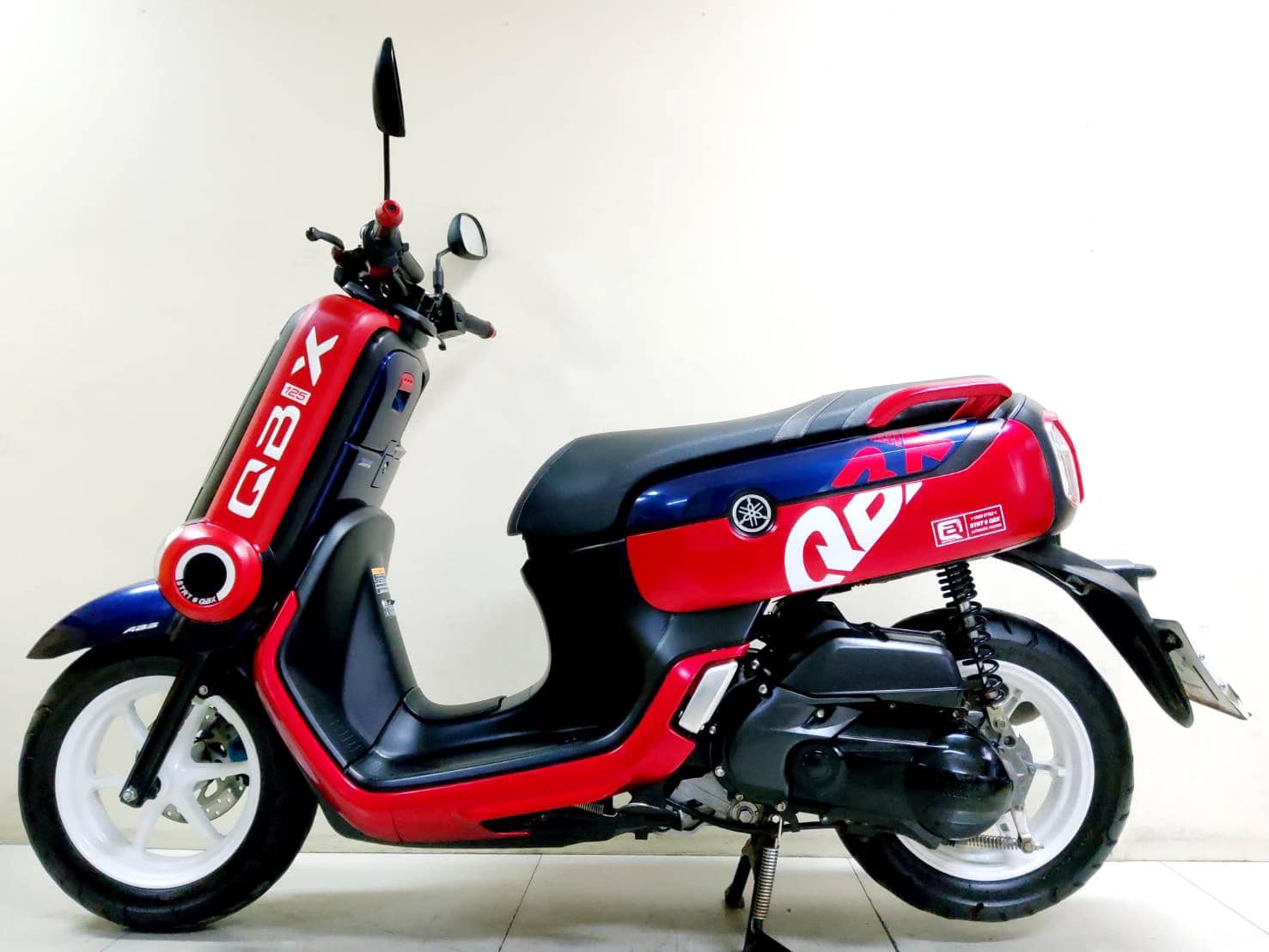 Yamaha QBIX ABS remote keyless ตัวท็อป ปี2022  สภาพเกรดA 3802 กม. เอกสารครบพร้อมโอน