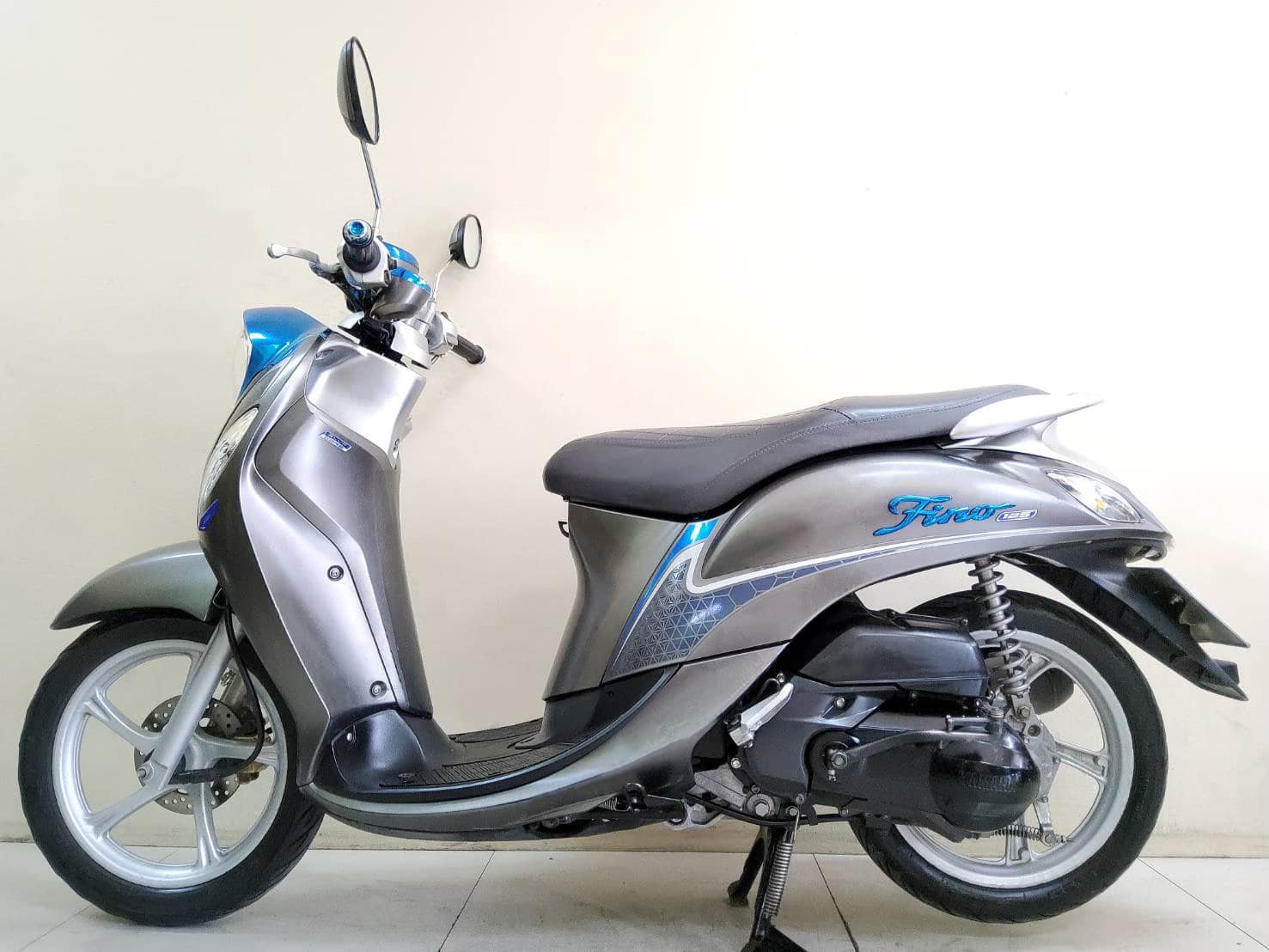 All NEW Yamaha Fino125i deluxe remote ปี2020 ตัวท็อป สภาพเกรดA 11570 กม. เอกสารครบพร้อมโอน