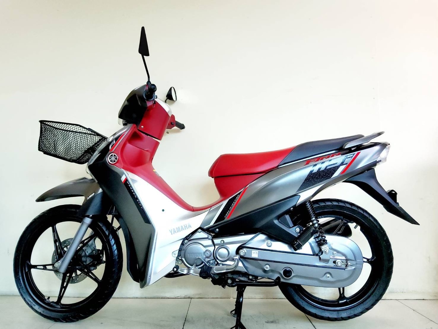 Yamaha FiNN UBS ตัวท็อป ล้อแม็ค ปี2022  สภาพเกรดA 3594 กม. เอกสารครบพร้อมโอน
