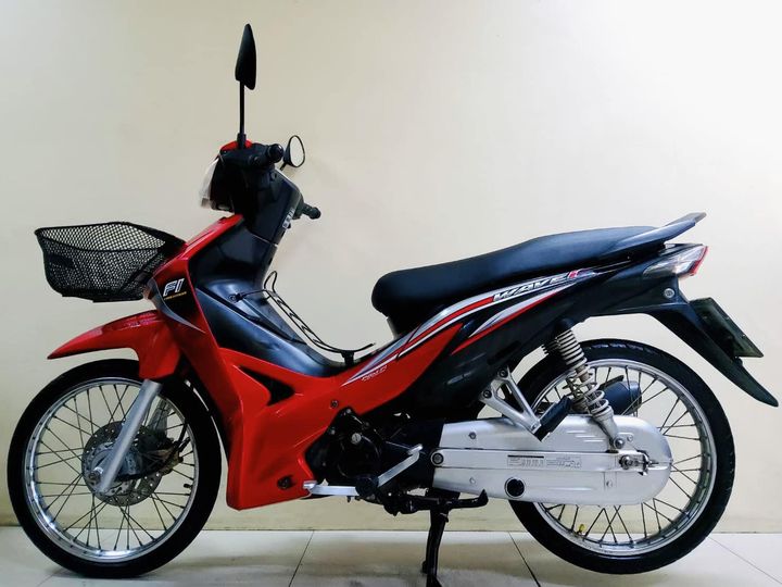 Honda Wave110i สตาร์ทมือ ปี2015 สภาพเกรดA 17855 กม. เอกสารครบพร้อมโอน