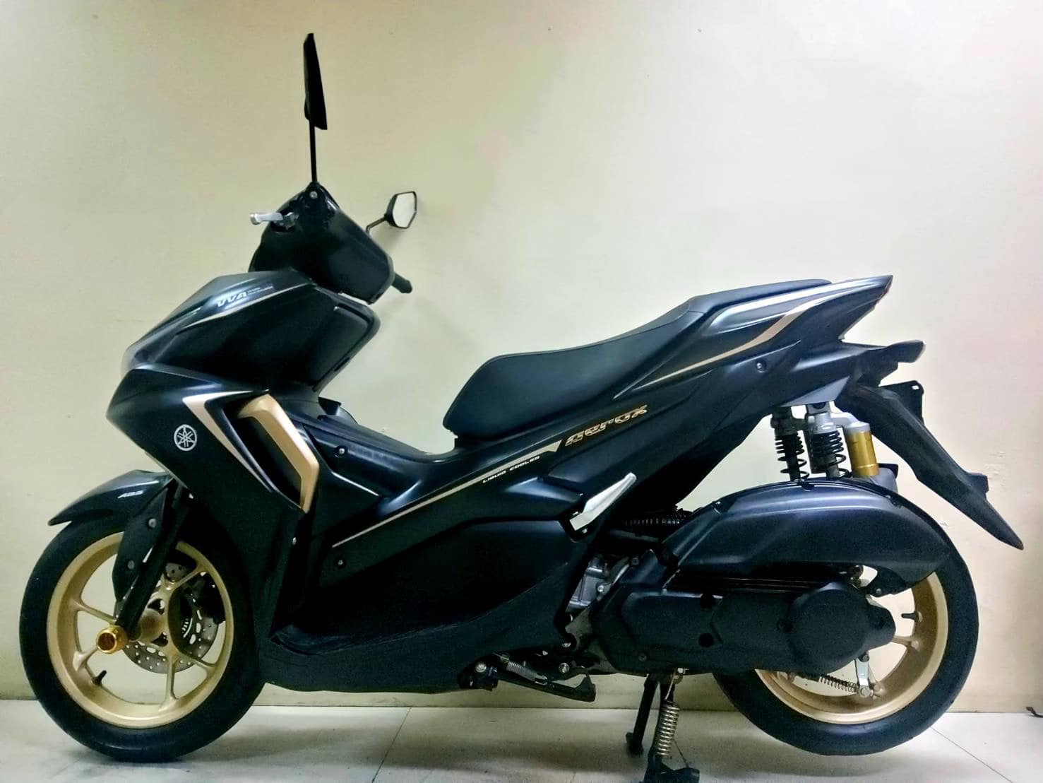 All NEW Yamaha Aerox 155 Y connect ปี2022  โฉมใหม่ล่าสุด สภาพเกรดA 2675 กม. เอกสารครบพร้อมโอน