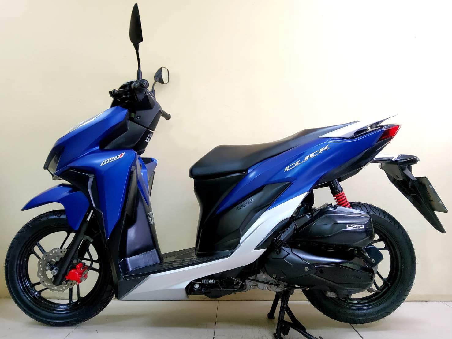 Honda Click150i remote keyless ปี2022 โฉมใหม่ล่าสุด สภาพเกรดA 2625 กม. เอกสารครบพร้อมโอน