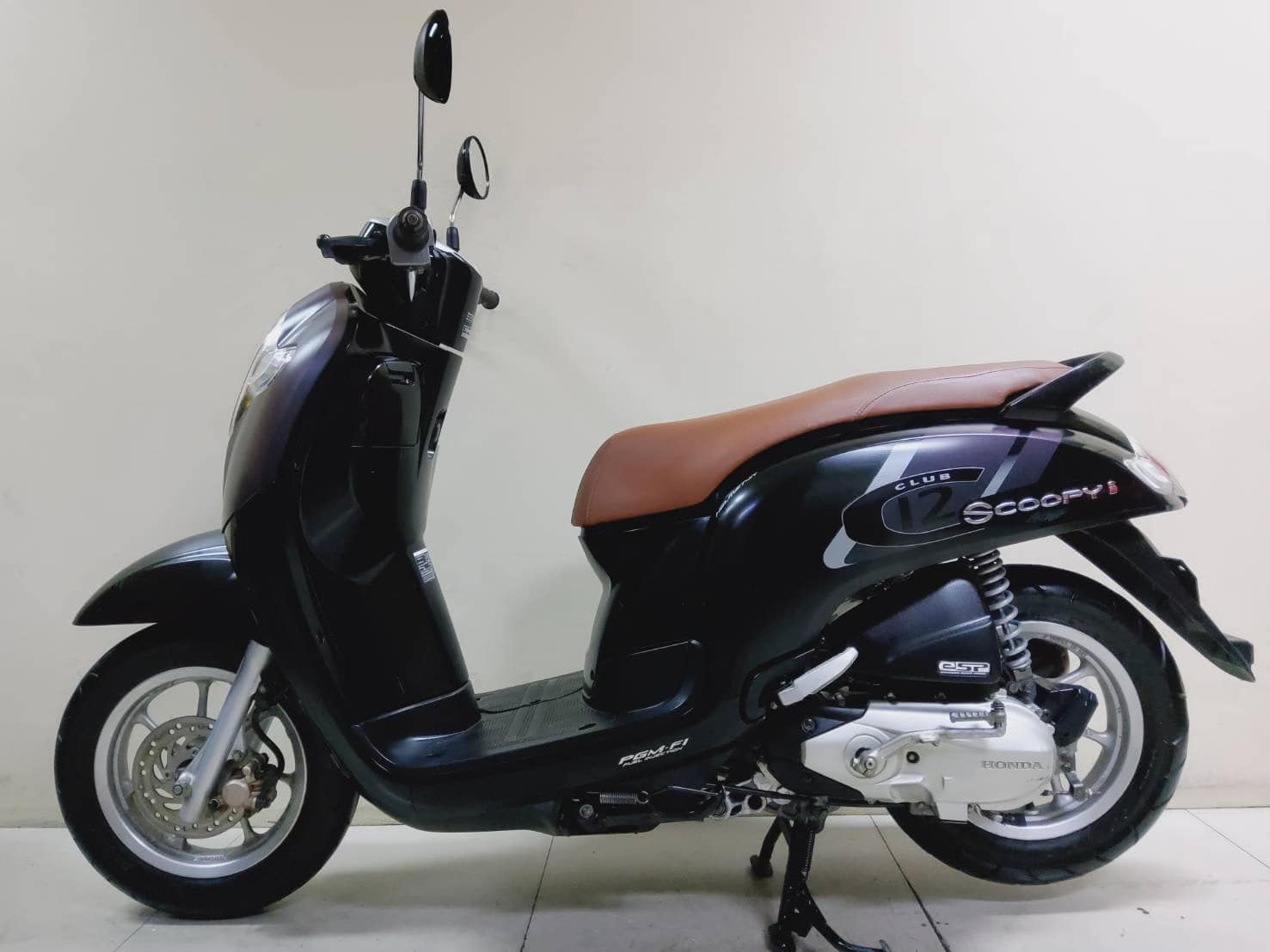 Honda Scoopy i LED Club12 idlingstop combibrake ปี2018 ตัวท็อป สภาพเกรดA 8350 กม. เอกสารครบพร้อมโอน