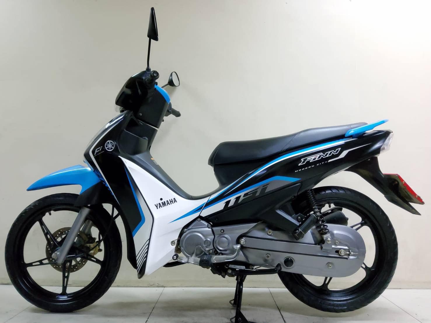Yamaha FiNN Moderncity ปี2021 ตัวท็อป ล้อแม็ค รุ่นหัวฉีดรองรับ E85 สภาพเกรดA 5313 กม. .เอกสารครบพร้อมโอน