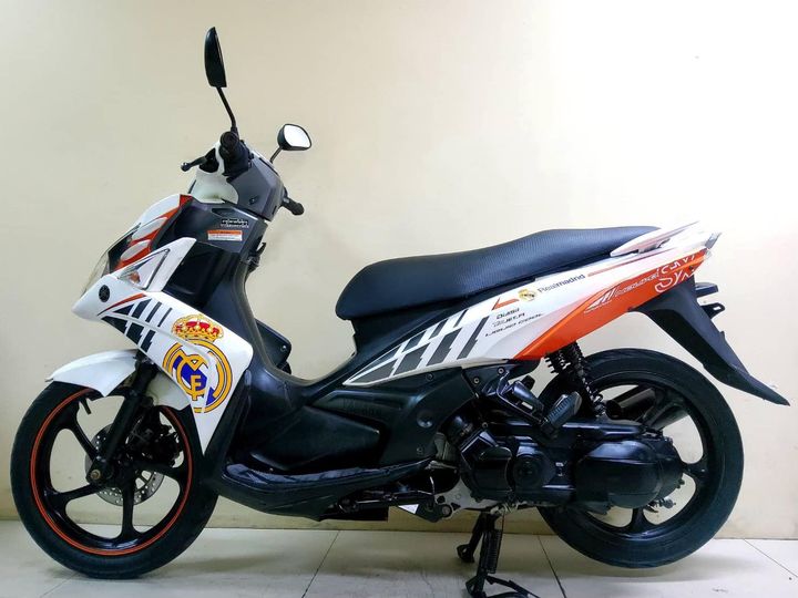 Yamaha Nouvo SX Realmadrid Edition ปี2015  สภาพเกรดA 15882 กม. เอกสารครบพร้อมโอน