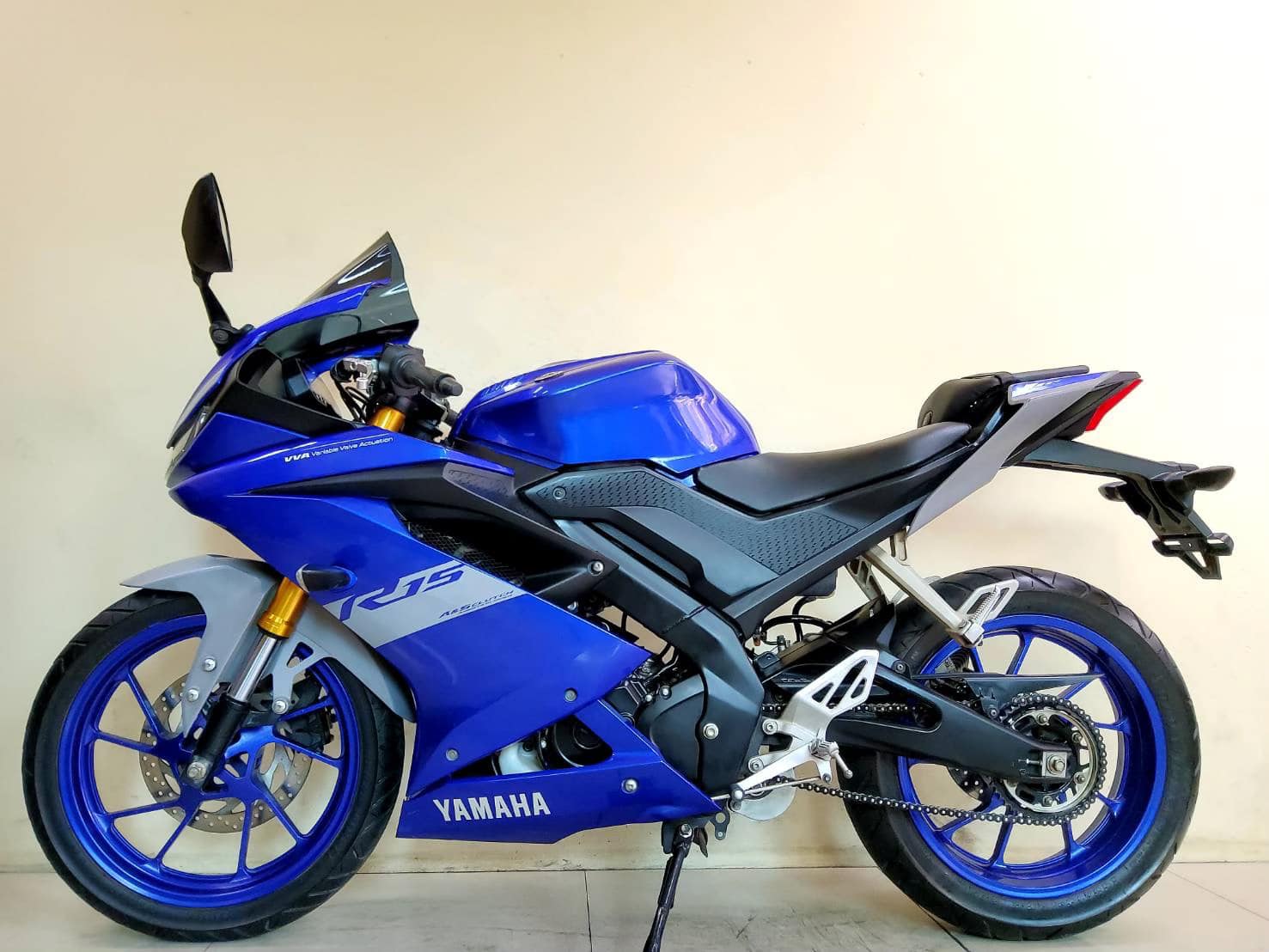 All NEW Yamaha R15 155 VVA ปี2022 โฉมใหม่ล่าสุด สภาพเกรดA 327 กม. เอกสารครบพร้อมโอน