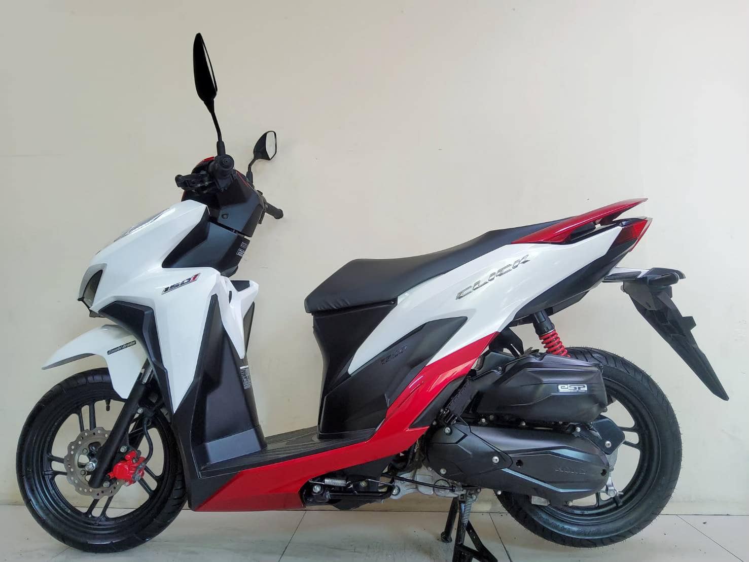 Honda Click150i remote keyless ปี2022 โฉมใหม่ล่าสุด สภาพเกรดA 2375 กม. เอกสารครบพร้อมโอน