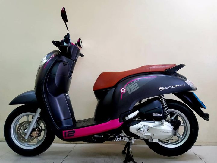 Honda Scoopy i LED CLUB12 ปี2021 สภาพเกรดA 4690 กม. เอกสารครบพร้อมโอน