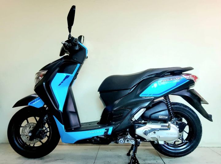 Honda Moove LED idlingstop combibrake ตัวท็อป ล้อแม็ค ปี2019 สภาพเกรดA 6716 กม.เอกสารครบพร้อมโอน