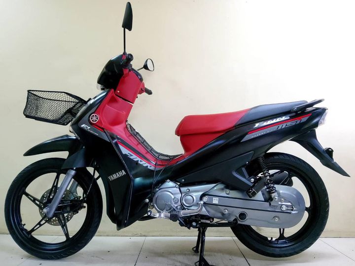 All NEW Yamaha FiNN ตัวท็อป ล้อแม็ค สตาร์ทมือ  โฉมใหม่ล่าสุด สภาพเกรดA 1256 กม. เอกสารครบพร้อมโอน