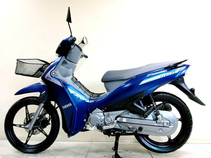 All NEW Yamaha FiNN ตัวท็อป ล้อแม็ค 1296 กม. ปี2023 สภาพเกรดA เอกสารพร้อมโอน