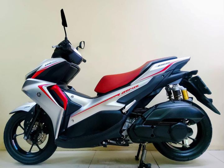 All NEW Yamaha Aerox 155 ABS remote keyless  ปี2022 โฉมใหม่ล่าสุด สภาพเกรดA 3252 กม. เอกสารครบพร้อมโอน