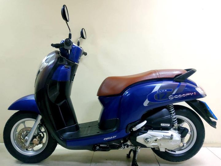 Honda Scoopy LED CLUB12 idlingstop combibrake  ปี2018 สภาพเกรดA 8099 กม. เอกสารครบพร้อมโอน