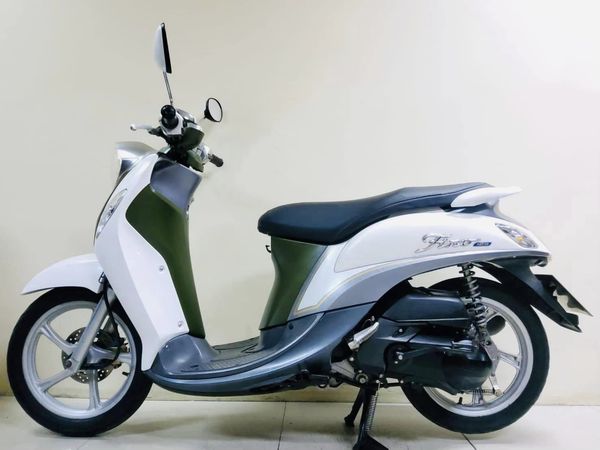 All NEW Yamaha Fino125i Deluxe remote  ตัวท็อป ปี2018  ล้อแม็ค สภาพเกรดA 4709 เอกสารครบพร้อมโอน