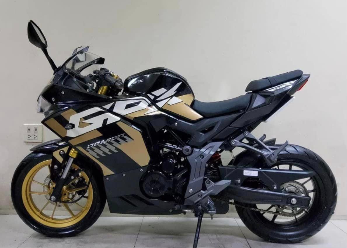 All NEW GPX Demon GR 150 Fi ปี2022 โฉมใหม่ล่าสุด สภาพเกรดA 2185 กม. เอกสารครบพร้อมโอน