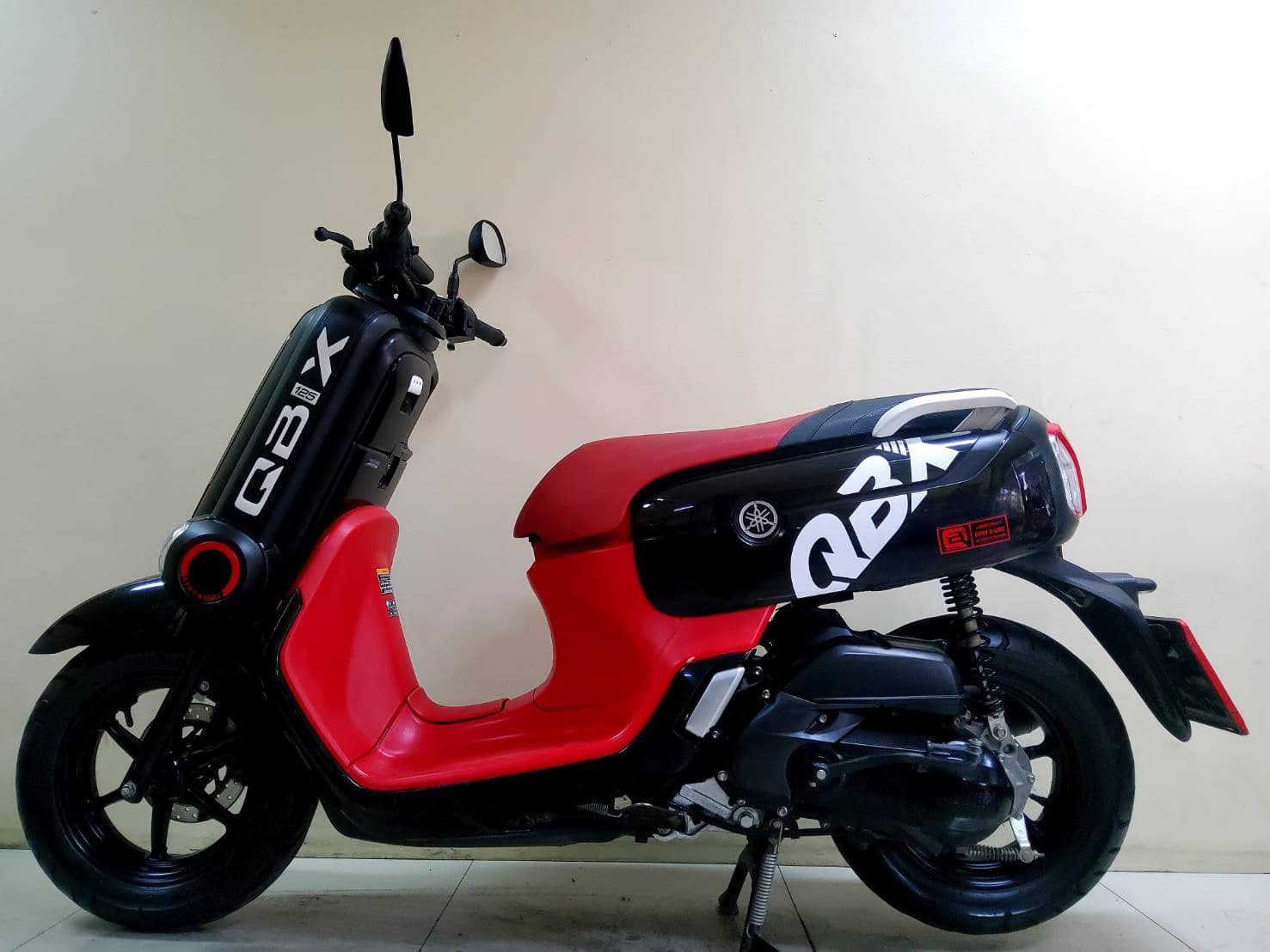 All NEW Yamaha QBIX S ปี2022 โฉมใหม่ล่าสุด  สภาพเกรดA 1565 กม. เอกสารครบพร้อมโอน