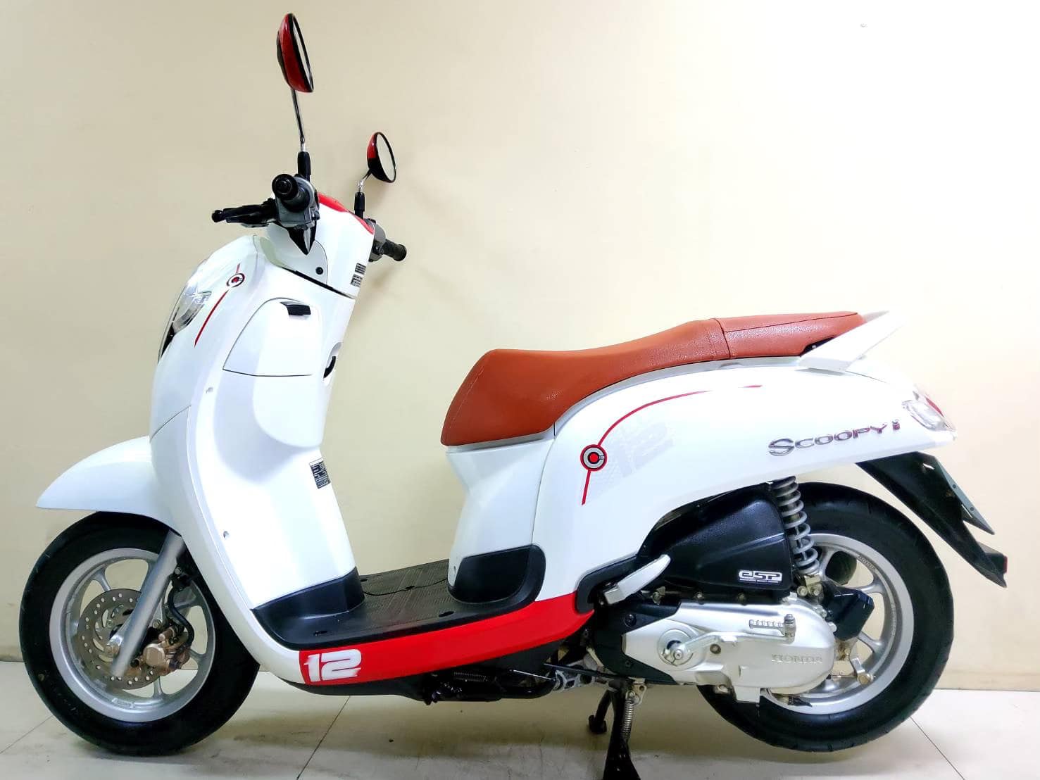 Honda Scoopy LED CLUB12 idlingstop combibrake ปี2021 สภาพเกรดA 3861 กม. เอกสารพร้อมโอน