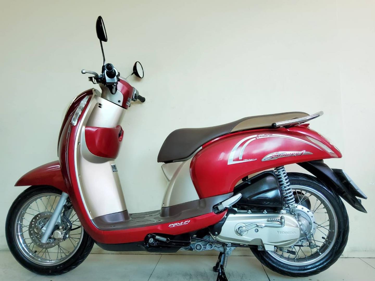 Honda Scoopy i prestige ปี2018 สภาพเกรดA 8001 กม.  เอกสารครบพร้อมโอน