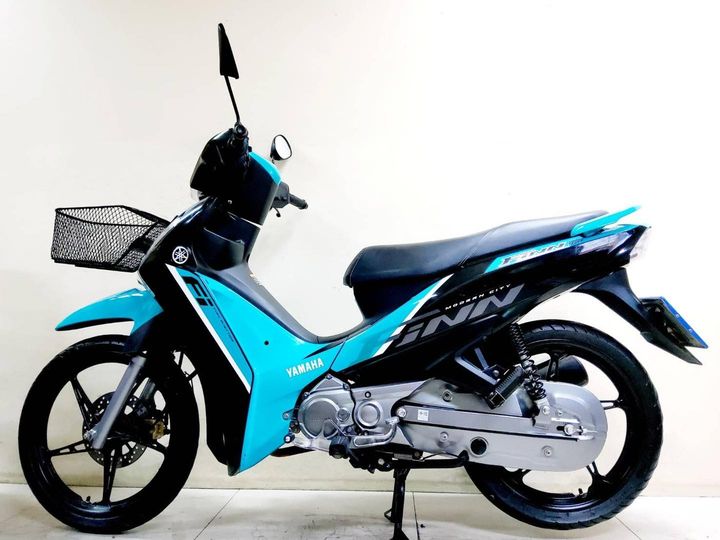 All NEW Yamaha FiNN ล้อแม็ค สตาร์ทมือ ปี2021 สภาพเกรดA 5842 กม. เอกสารครบพร้อมโอน