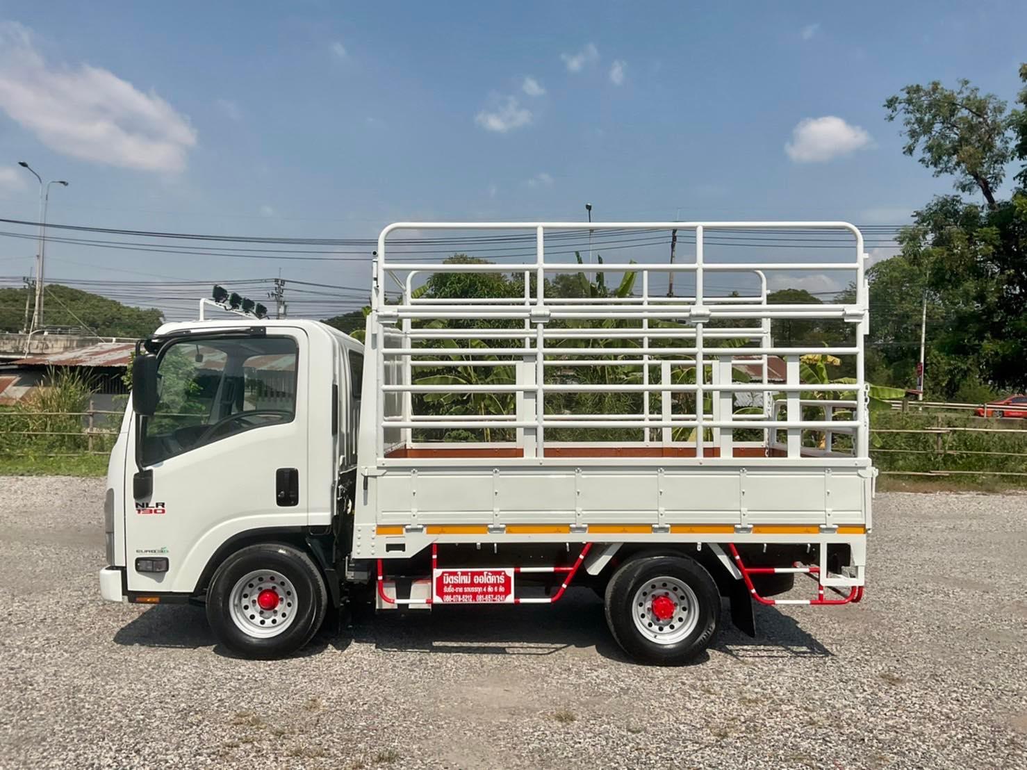 ISUZU NLR130 รถบรรทุก 4 ล้อ-ไม่ติดเวลา กระบะเหล็ก-คอกสูง รถห้างแท้ เครื่อง 130 แรง คอมมอนเรวเทอร์โบ ISUZU NLR130 รถบรรทุก 4 ล้อ-ไม่ติดเวลา กระบะเหล็ก-คอกสูง รถห้างแท้ เครื่อง 130 แรง คอมมอนเรวเทอร์โบ