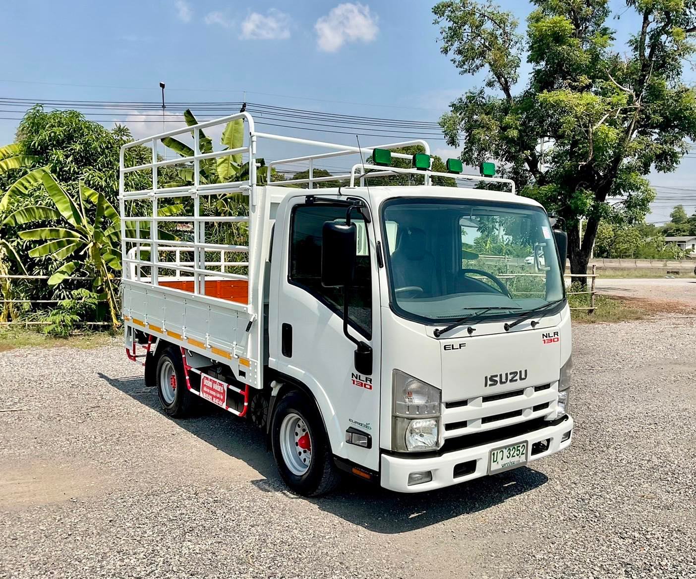 ISUZU NLR130 รถบรรทุก 4 ล้อ-ไม่ติดเวลา กระบะเหล็ก-คอกสูง รถห้างแท้ เครื่อง 130 แรง คอมมอนเรวเทอร์โบ ISUZU NLR130 รถบรรทุก 4 ล้อ-ไม่ติดเวลา กระบะเหล็ก-คอกสูง รถห้างแท้ เครื่อง 130 แรง คอมมอนเรวเทอร์โบ