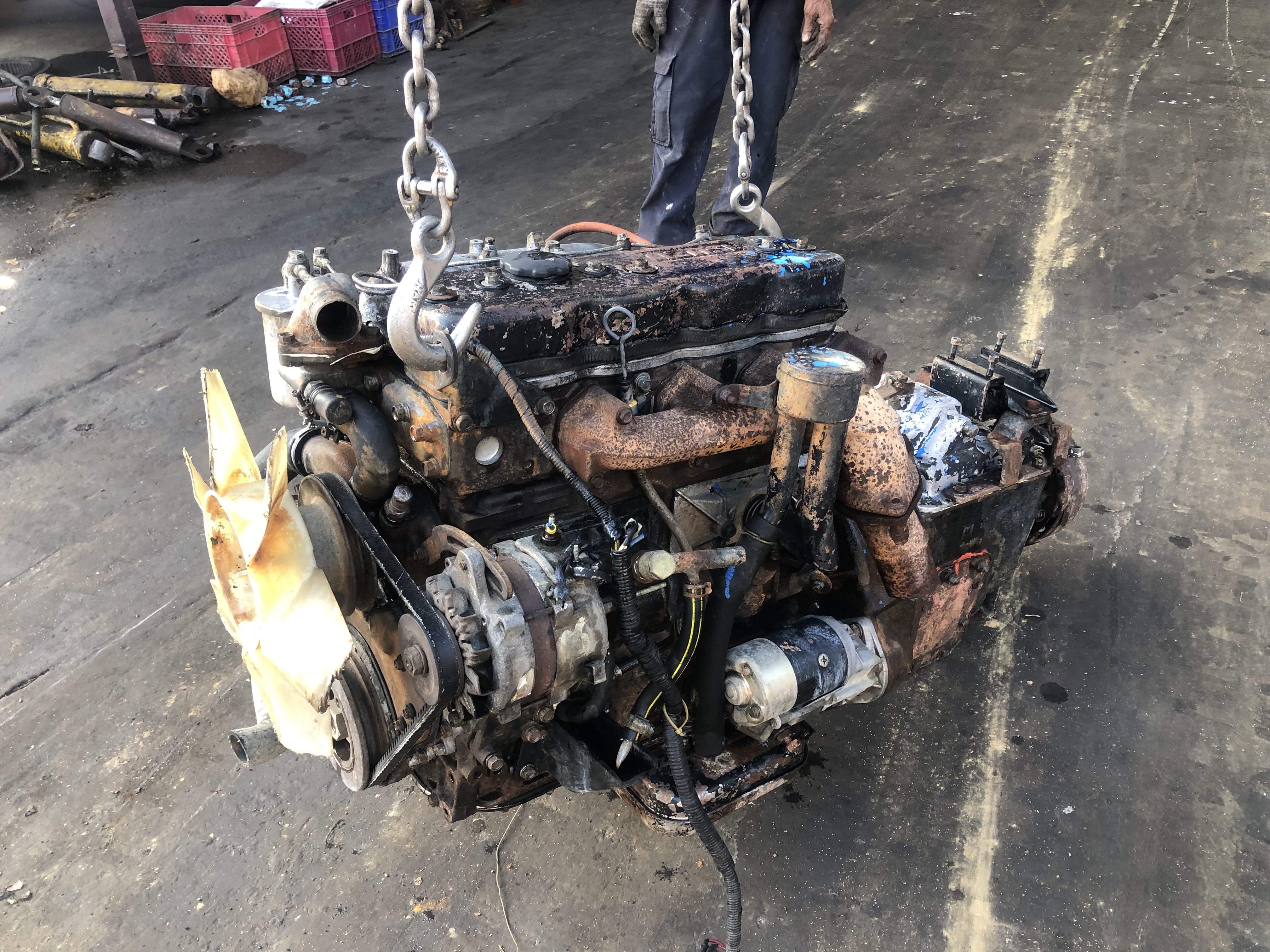 เครื่อง-เกีย ISUZU 4BD1 115แรง เครื่อง-เกีย ISUZU 4BD1 115แรง