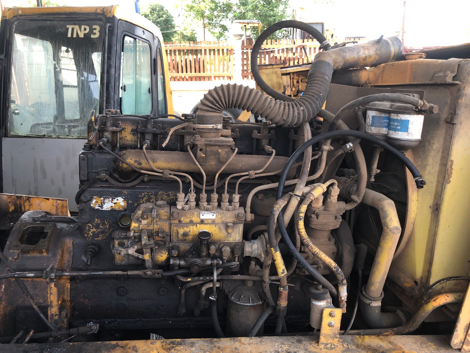 เครื่อง ISUZU DA640ปั้มลม(ปั้มกาวานา)