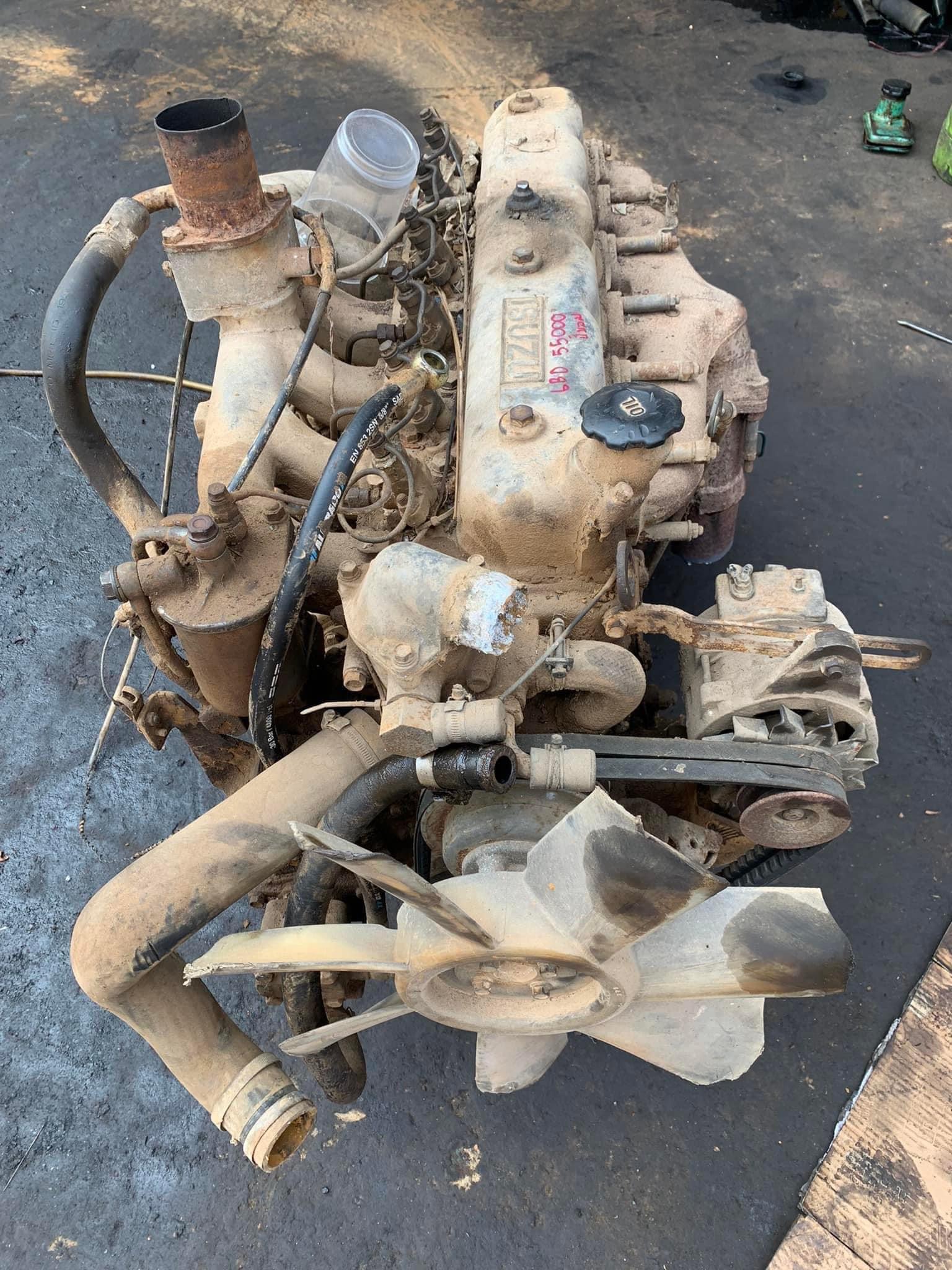 เครื่องISUZU 6BDปั้มลม เครื่องISUZU 6BDปั้มลม