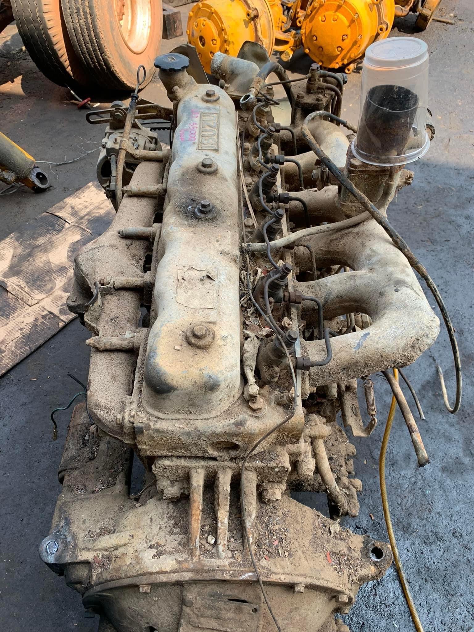 เครื่องISUZU 6BDปั้มลม เครื่องISUZU 6BDปั้มลม