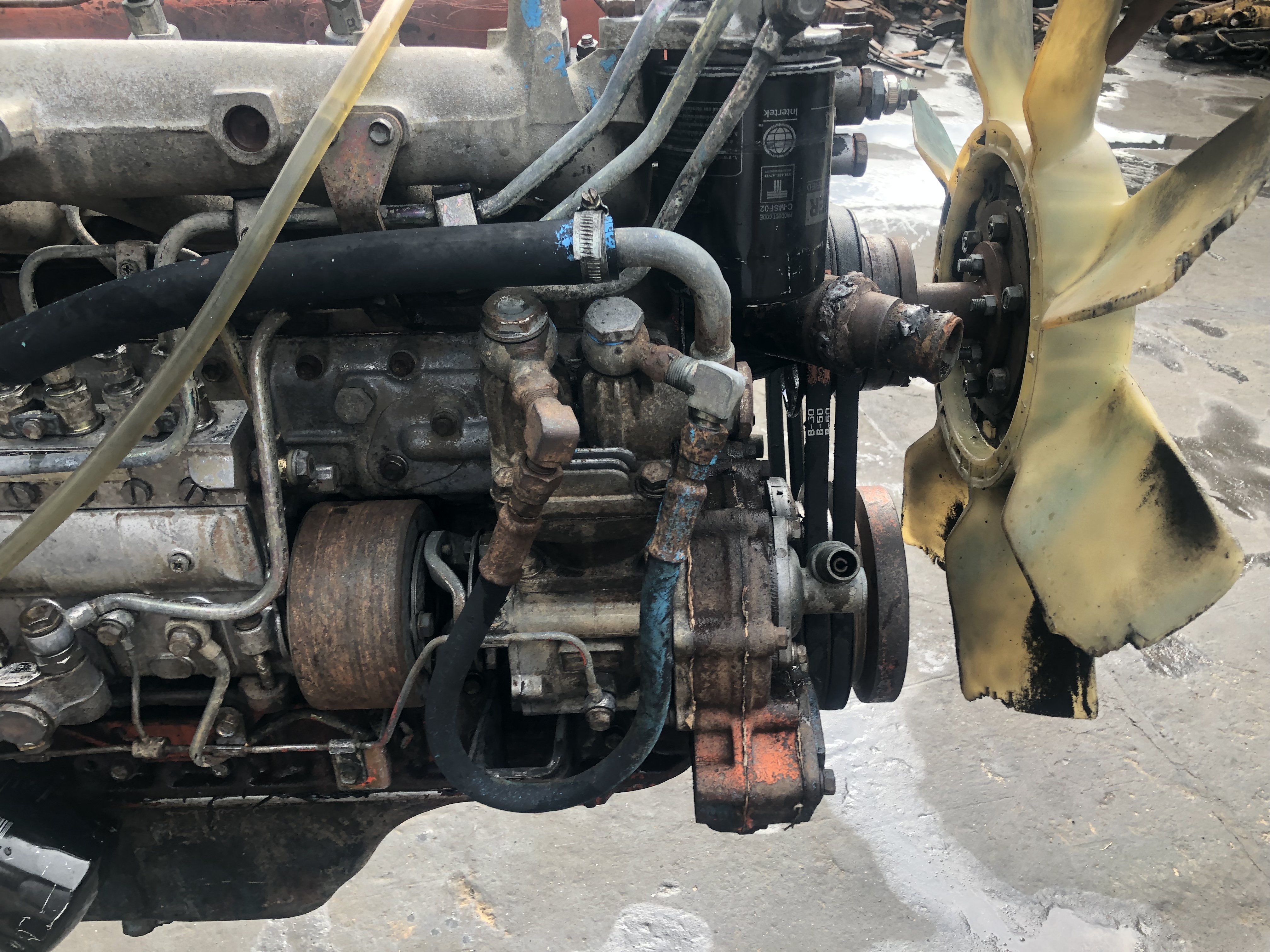 เครื่อง ISUZU 6BG ปั้มลม 185 แรง ปั้มกาวา เครื่อง ISUZU 6BG ปั้มลม 185 แรง ปั้มกาวา