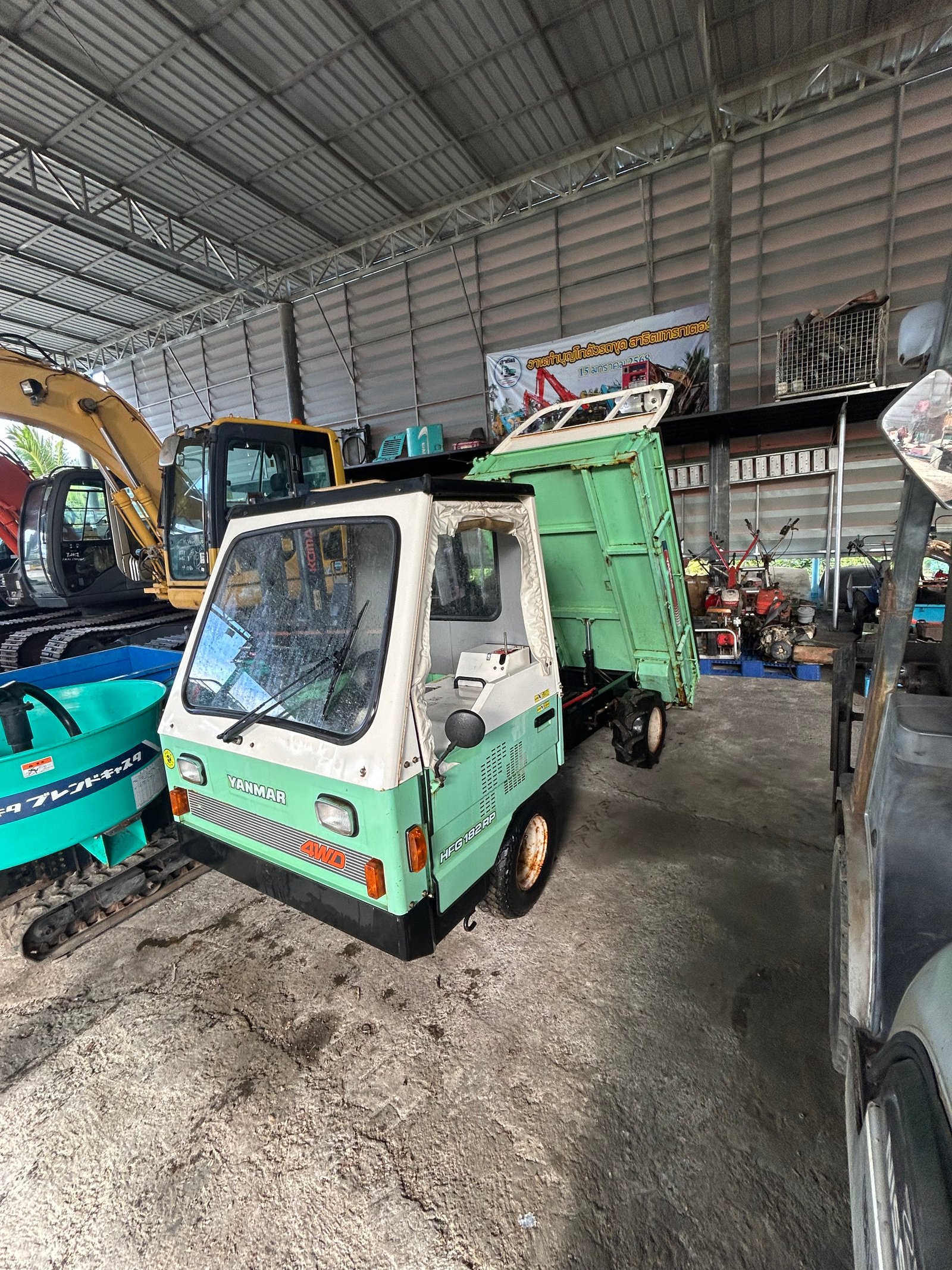 ขายรถดั๊มการเกษตร ยี่ห้อ Yanmar สนใจสอบถามได้ที่061-6532306