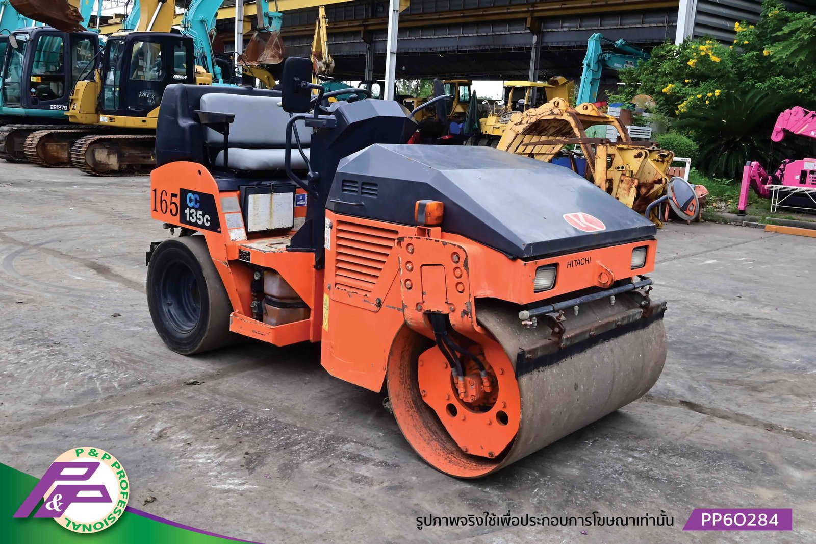 ขายรถบด HITACHI CC135C-3A รถบดหน้าเหล็ก-หลังยาง เทียบเท่า SAKAI TW352-1 เอวอ่อน ชั่วโมงน้อย มือสองสภ ขายรถบด HITACHI CC135C-3A รถบดหน้าเหล็ก-หลังยาง เทียบเท่า SAKAI TW352-1 เอวอ่อน ชั่วโมงน้อย มือสองสภ