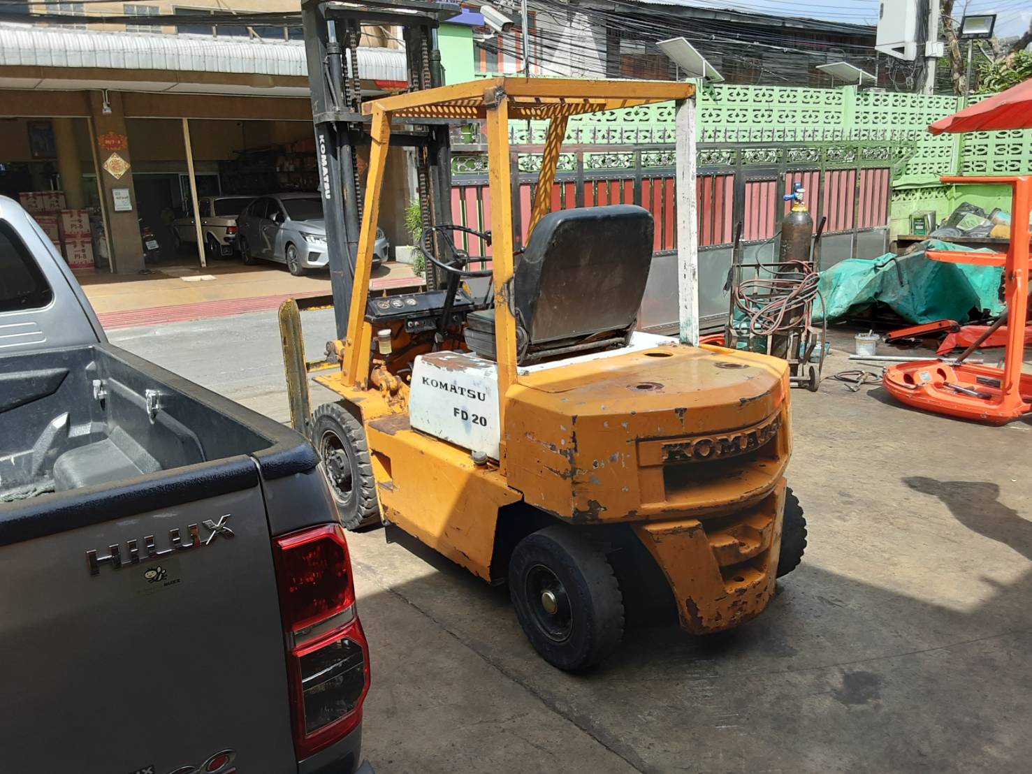 ขายรถโฟล์คลิฟท์ KOMATSU รุ่น FD20 ขายรถโฟล์คลิฟท์ KOMATSU รุ่น FD20