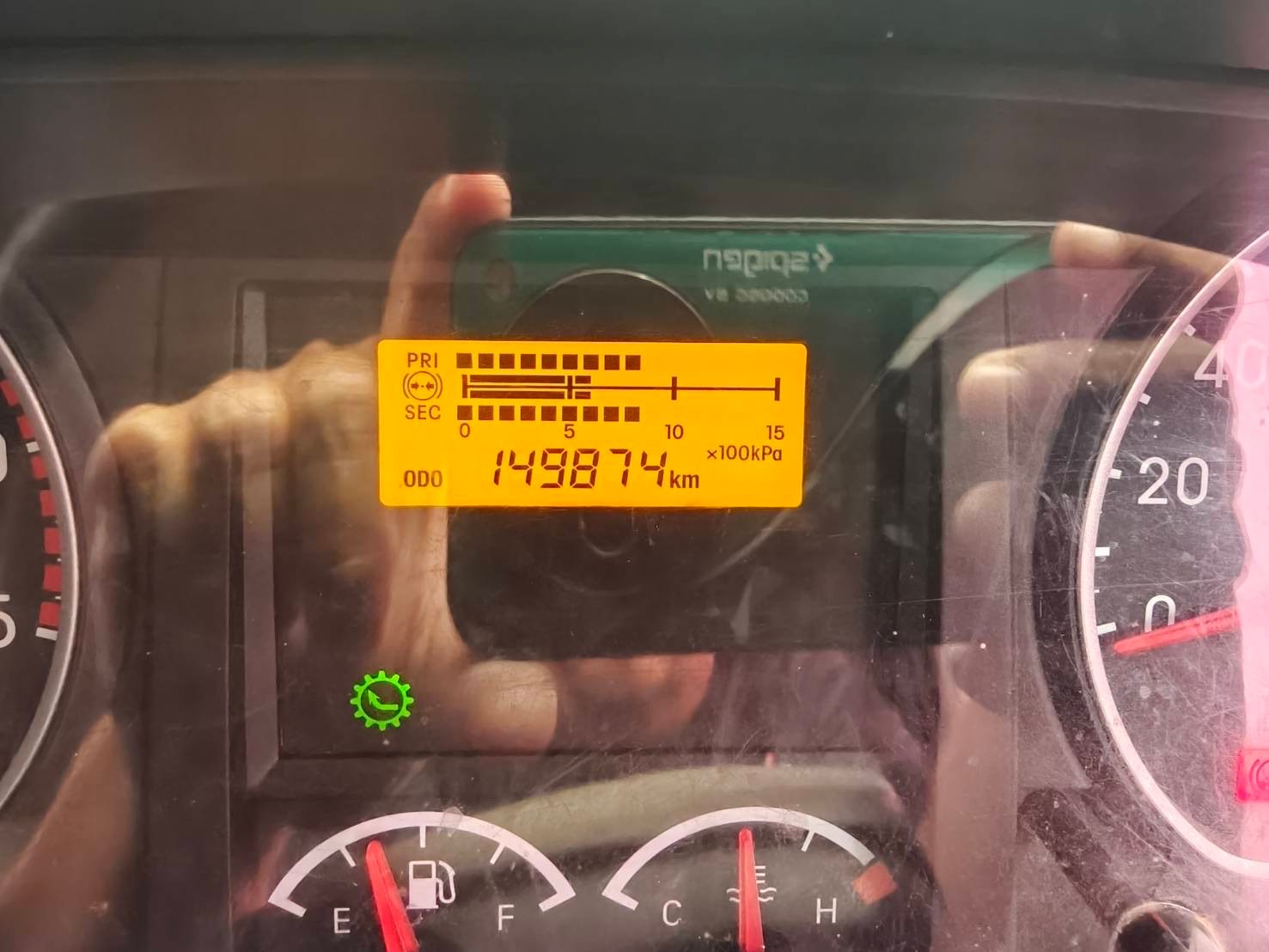 รถเเท๊งค์น้ำ 10ล้อ ISUZU FVZ 240 2เพลา ปี64 ถังน้ำสเปรย์ท้าย บาร์ลาดน้ำซ้าย-ขวา ต่อใหม่ อู่เอกชัย 14