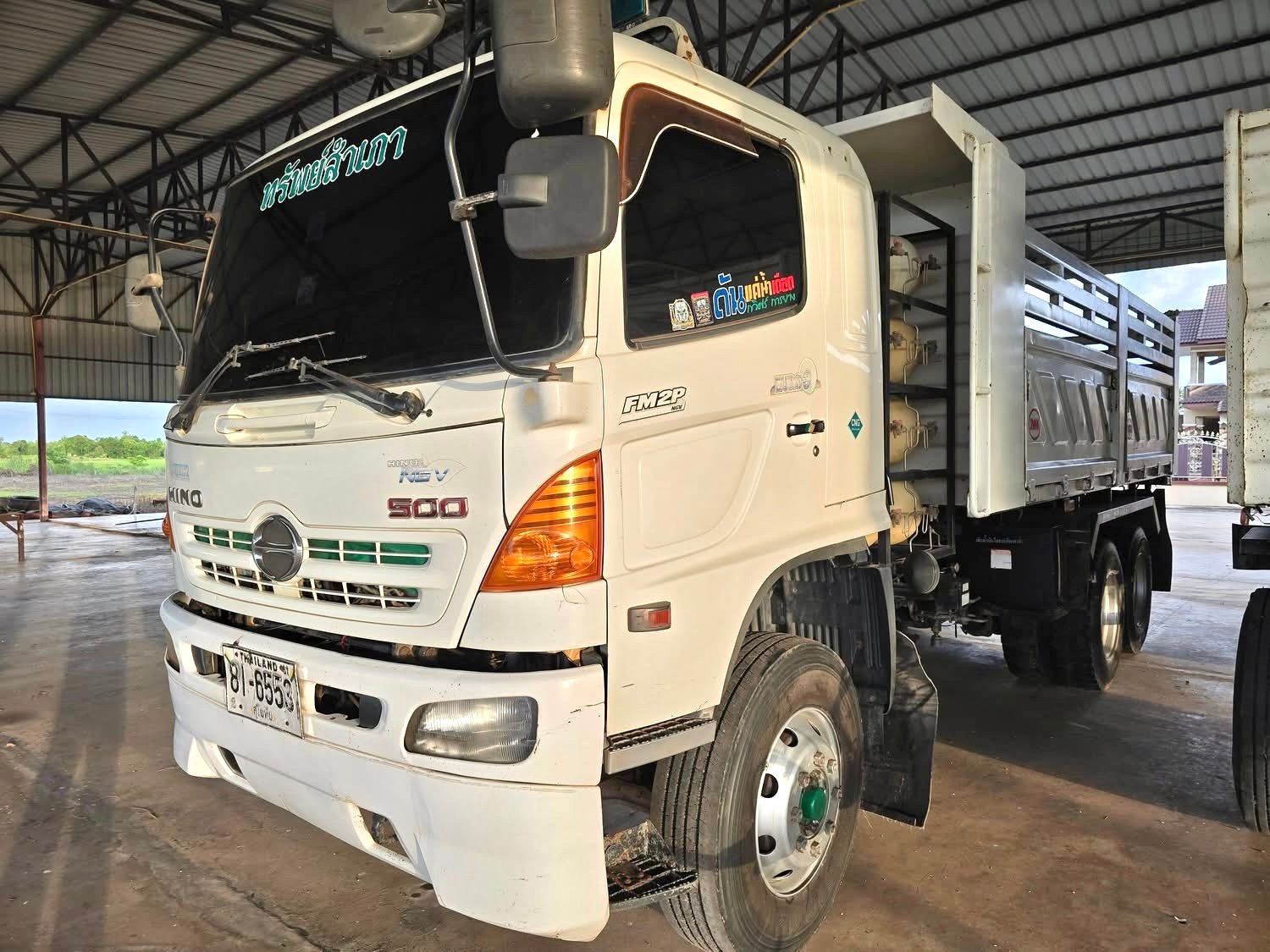 Hino 360 แก๊ส NGV ปี56 รถสวยเดิม พ่วงเเม่+ลูกพร้อมใช้ Hino 360 แก๊ส NGV ปี56 รถสวยเดิม พ่วงเเม่+ลูกพร้อมใช้