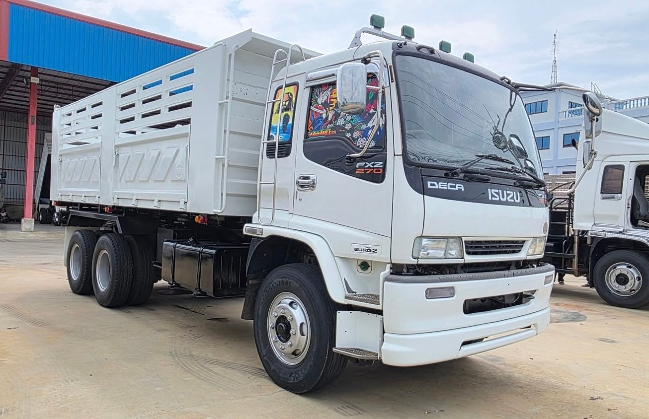 แม่เดี่ยว ISUZU Fxz 270 ปี50 ดั้มสามมิตร สวยพร้อมใช้