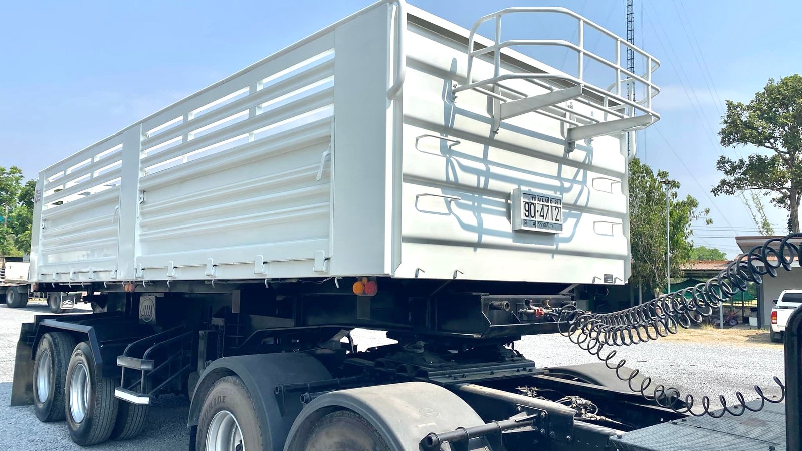 หัวลาก Hino FM1A344 ปี64พร้อมหางเซมิดั้ม สามมิตร ปี65