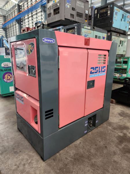 DCA25USI2 - ปั่นไฟ Denyo มือสอง ขนาด 20/25kva. เครื่อง Isuzu by OEK 098-5625920
