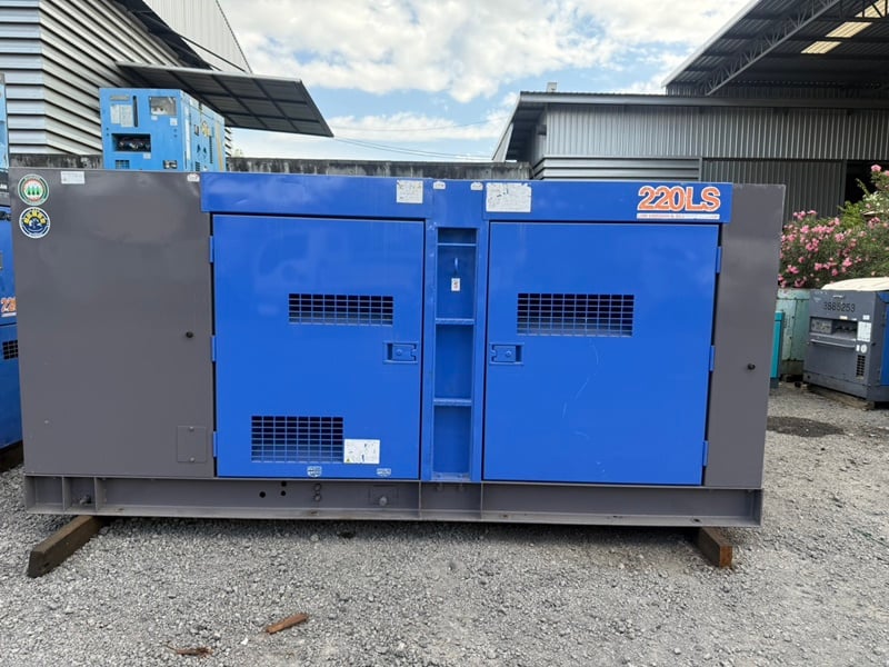 DCA220LSI- เครื่องกำเนิดไฟฟ้า Denyo ขนาด 200KVA 220KVA by OEK