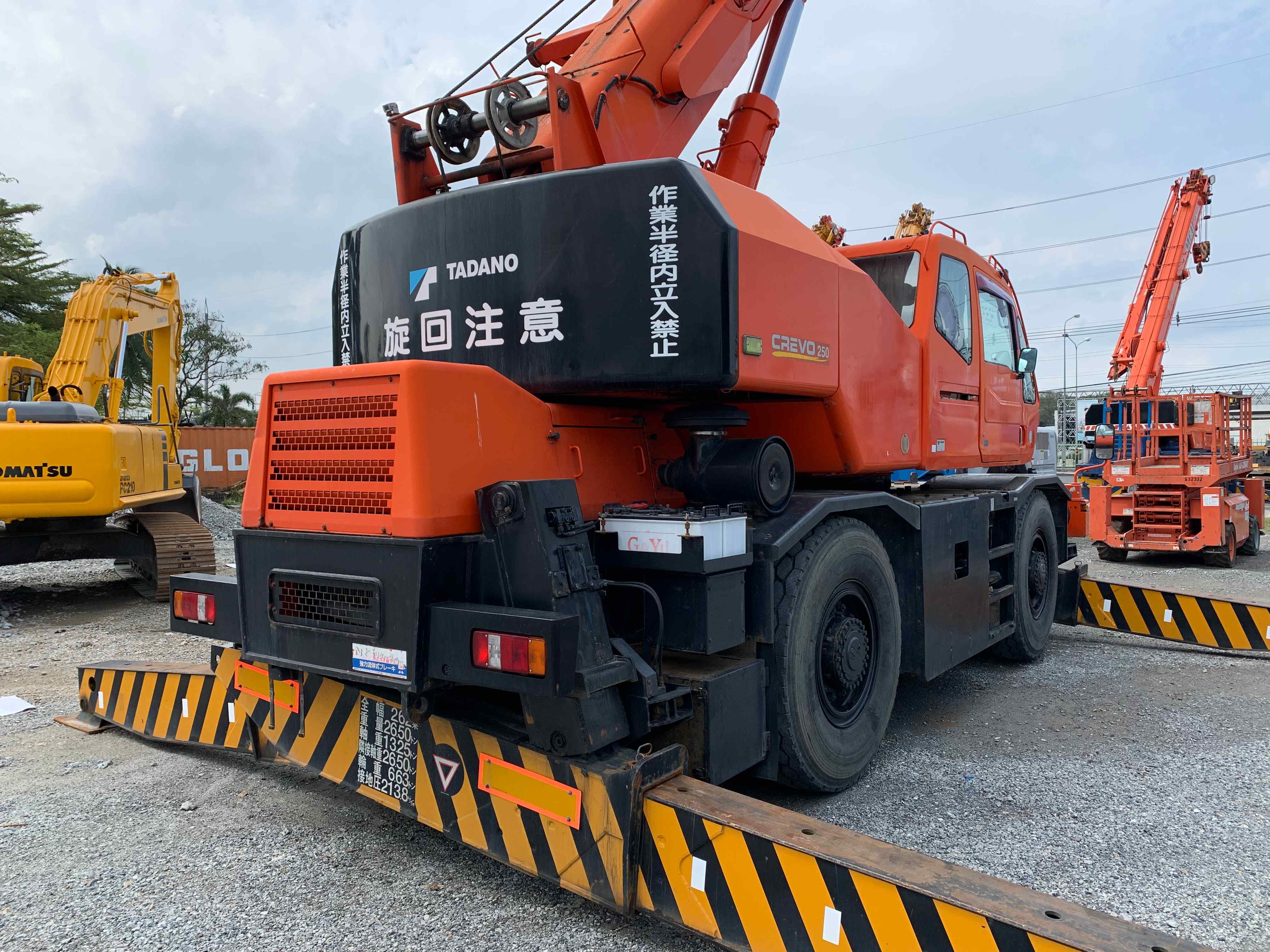 TADANO GR-250N-1 รถปี 2008 สภาพสวย ๆ นำเข้าจากญี่ปุ่นครับ