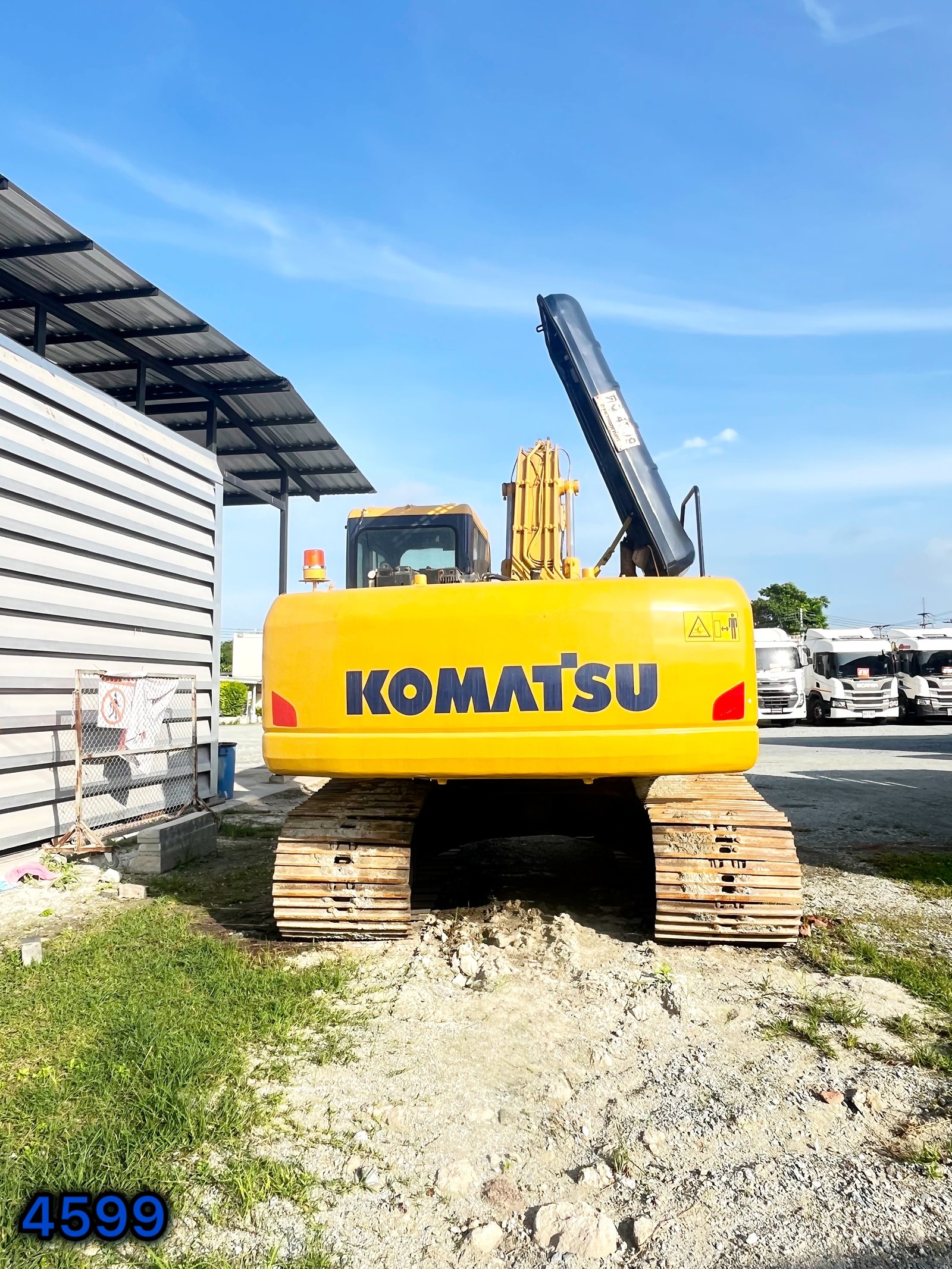 รถแบคโฮ Komat'su 150แรง ปี 2548 แรงไฟฟ้าครบ (4599) รถแบคโฮ Komat'su 150แรง ปี 2548 แรงไฟฟ้าครบ (4599)