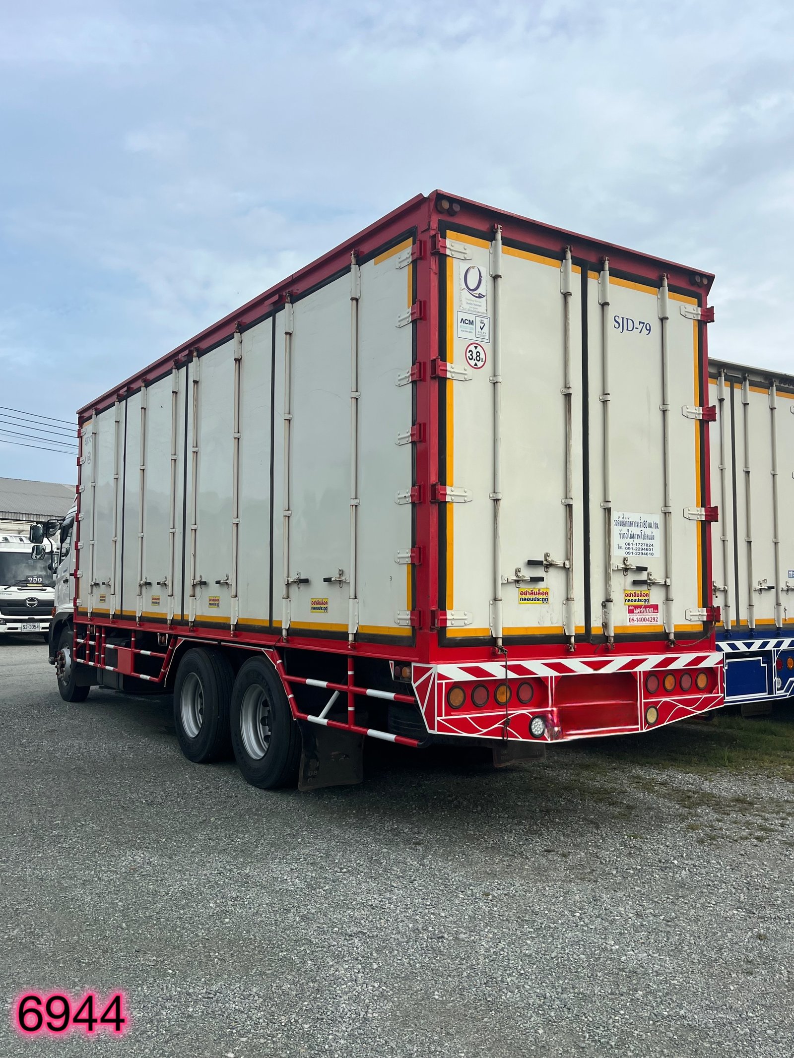 😍 สิบล้อตู้สิบบาน HINO FL8J 260 แรง ปี 2564 (6944) 😍 สิบล้อตู้สิบบาน HINO FL8J 260 แรง ปี 2564 (6944)