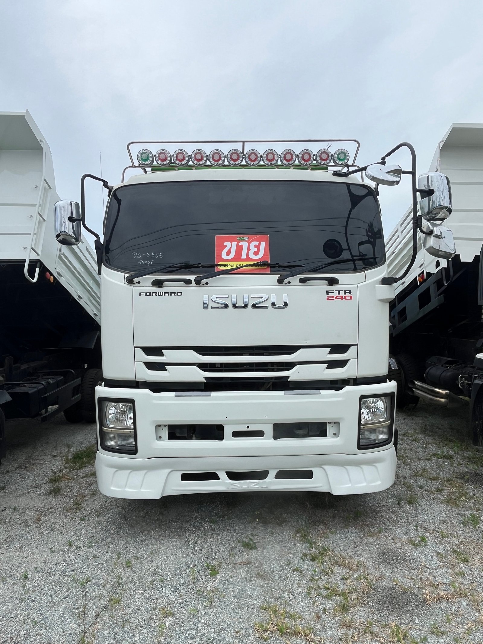 🩸 หกล้อดั้มพ์ ISUZU FTR 240 แรง ปี 65(3565)
